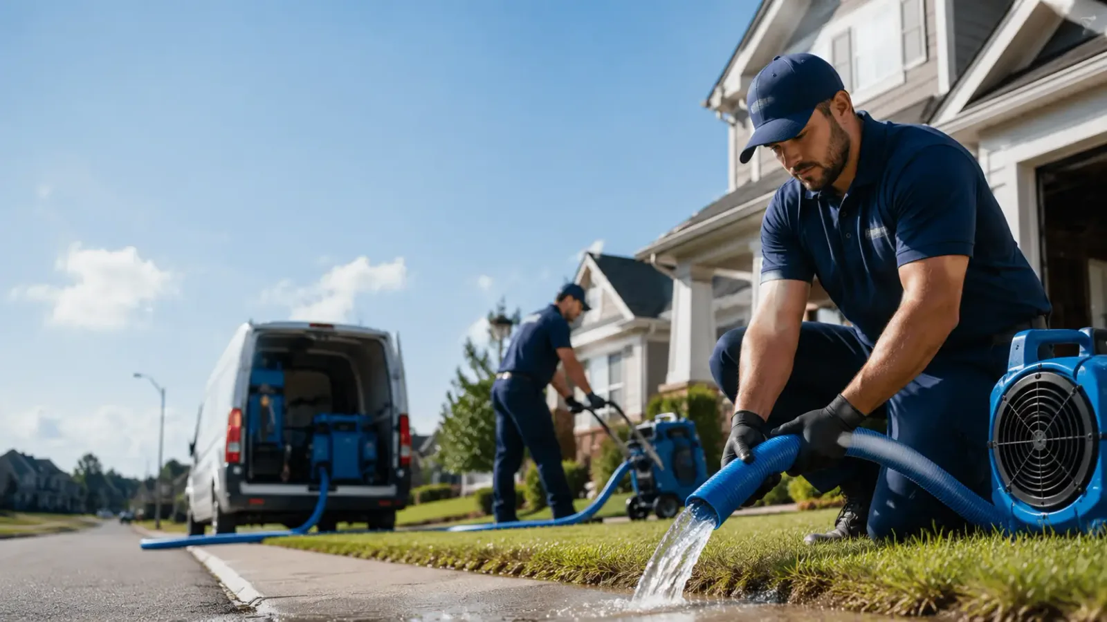 Flood Damage Restoration in Clarita, OK